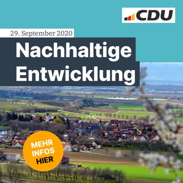 Nachhaltige Entwicklung