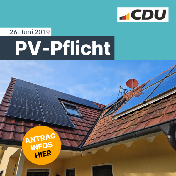 PV Pflicht Antrag