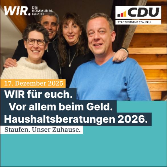 Haushaltsberatungen 2026
